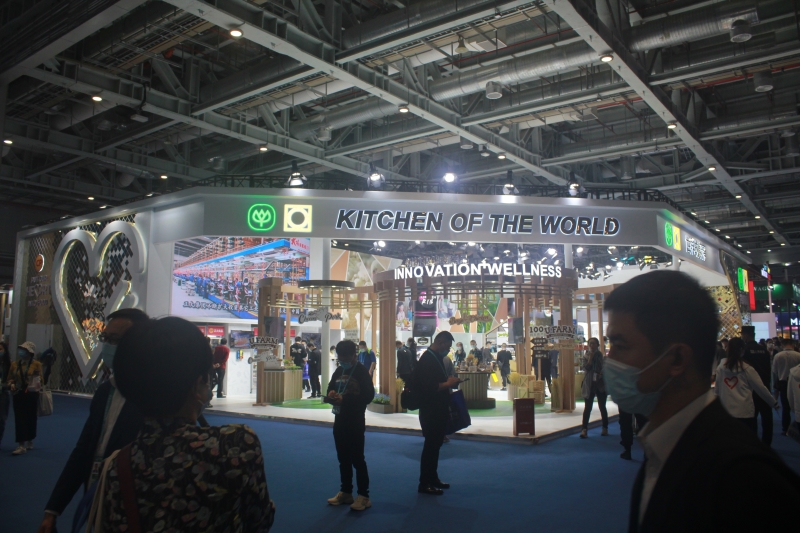 第五屆進口博覽會現場照片